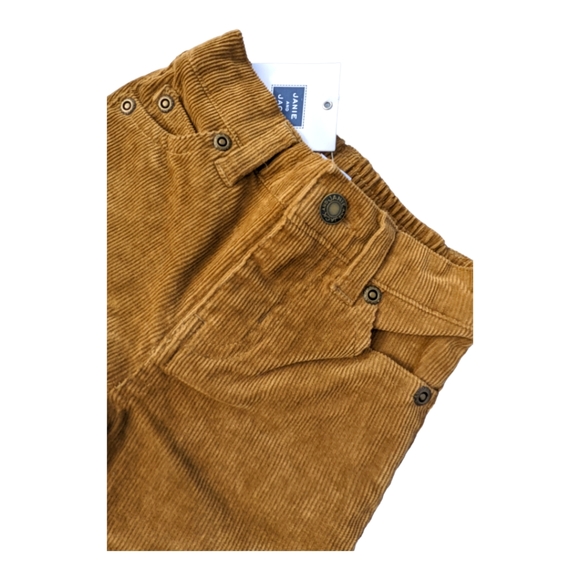 Janie and Jack 6-12m Tan Corduroy Dress Pants - Picture 2 of 6